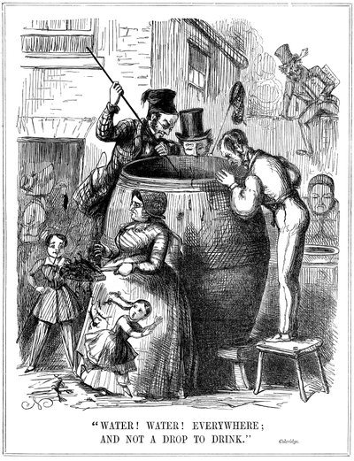 पानी! पानी! हर जगह, और ड्रिंक के लिए ड्रॉप नहीं, 1849 द्वारा अज्ञात