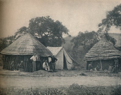 स्वाज़ीलैंड में वेसाइड स्टोर, c1900। द्वारा अज्ञात