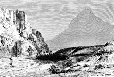 वेब एल-हॉलूफ, फिग्यूग, मोरक्को के पास, 1895 द्वारा अज्ञात