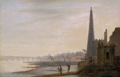 यॉर्क सीढ़ियों से वेस्टमिंस्टर, c1780 द्वारा अज्ञात