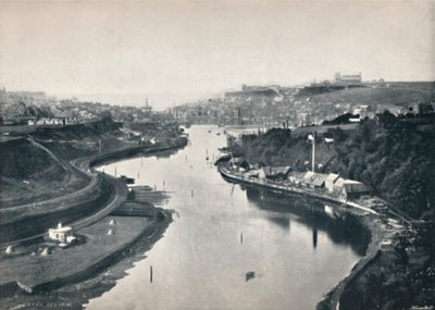 व्हिटबी - टाउन का सामान्य दृश्य, 1895 द्वारा अज्ञात