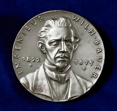विल्हेम बाउर 1822-1875, जर्मन आविष्कारक और पनडुब्बियों के अग्रणी बिल्डर द्वारा अज्ञात
