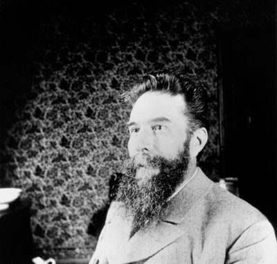 विल्हेम कॉनराड रोएंटजेन, जर्मन भौतिक विज्ञानी, c 1900 द्वारा अज्ञात