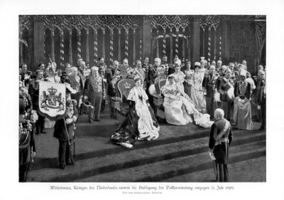 नीदरलैंड का विल्हेल्मिना, 1880-1962, 5 जुलाई 1898, 1900 द्वारा अज्ञात