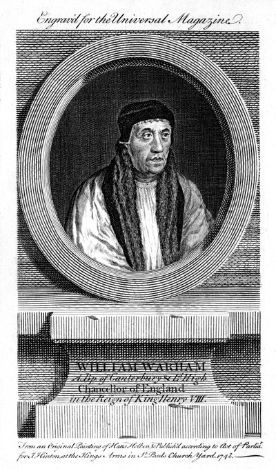 विलियम वारहम, कैंटरबरी के आर्कबिशप, 1748 द्वारा अज्ञात