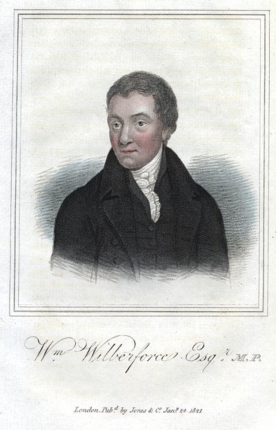 विलियम विल्बरफोर्स, अंग्रेजी विरोधी गुलामी प्रचारक, 1821 द्वारा अज्ञात