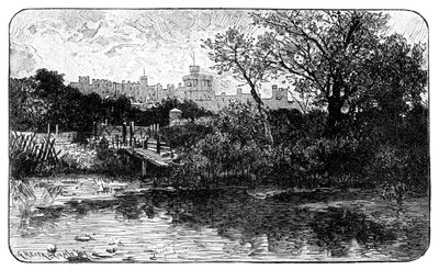 विंडसर कैसल, बर्कशायर, 1900 द्वारा अज्ञात
