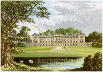 Woburn अभय, बेडफोर्डशायर, ड्यूक ऑफ बेडफोर्ड का घर, c1880 द्वारा अज्ञात