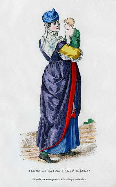 वुमन ऑफ बेयोन, फ्रांस, 16 वीं शताब्दी 1882-1884 द्वारा अज्ञात