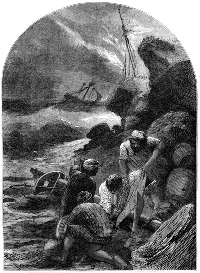 सर सी फावड़ा, 1707, 19 वीं सदी के शरीर को छीनने वाले मलबे द्वारा अज्ञात