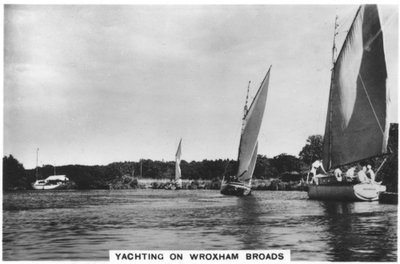 व्रोकम ब्रोड्स, 1936 पर नौकायन द्वारा अज्ञात