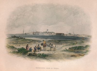 यरमाउथ, आइल ऑफ वाइट, c19 वीं शताब्दी। द्वारा अज्ञात