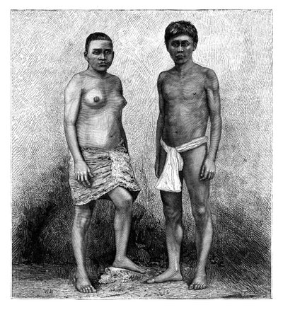 यंग तालमंका इंडियंस, सेंट्रल अमेरिका, c1890 द्वारा अज्ञात