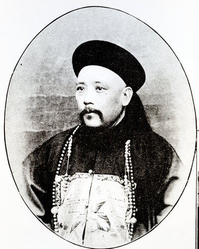 युआन शिकाई शेडोंग के गवर्नर के रूप में (1899-1902) (बी/डब्ल्यू फोटो) द्वारा अज्ञात