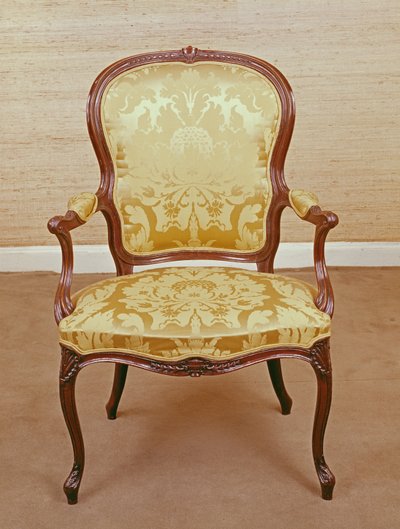 आर्मचेयर, हेपलेव्हाइट द्वारा डिज़ाइन किया गया, c.1770 द्वारा Unbekannt Unbekannt
