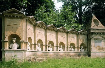 स्टोव, विलियम केंट (1684-1748), ब्रिटिश वर्थिस का मंदिर, c.1735, बकिंघमशायर, ब्रिटेन द्वारा अज्ञात अज्ञात