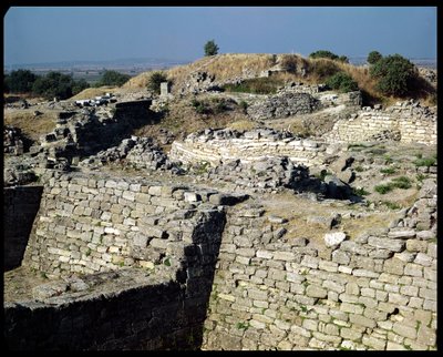 प्राचीन शहर ट्रॉय का स्थल हिसारलिक, 3000-1100 ईसा पूर्व द्वारा अज्ञात अज्ञात
