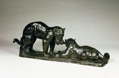 रेम्ब्रांट बुगाटी द्वारा दो जगुआर (1885-1916) द्वारा अज्ञात अज्ञात