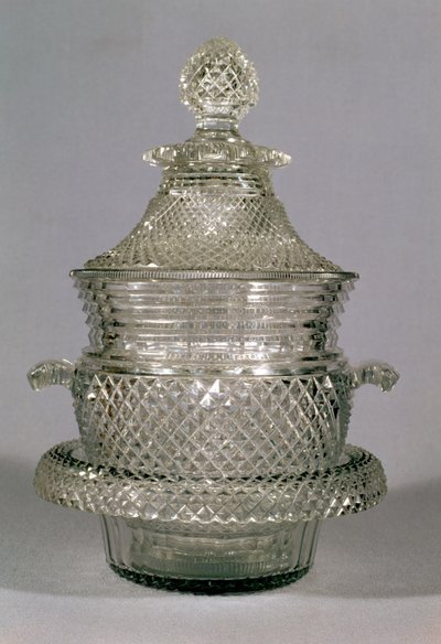 वाइन कूलर, c.1815-20 (कट ग्लास) द्वारा Unbekannt Unbekannt