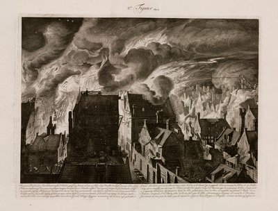 एक बड़ी आग, एम्स्टर्डम, हॉलैंड, 27 जुलाई 1679 द्वारा अज्ञात