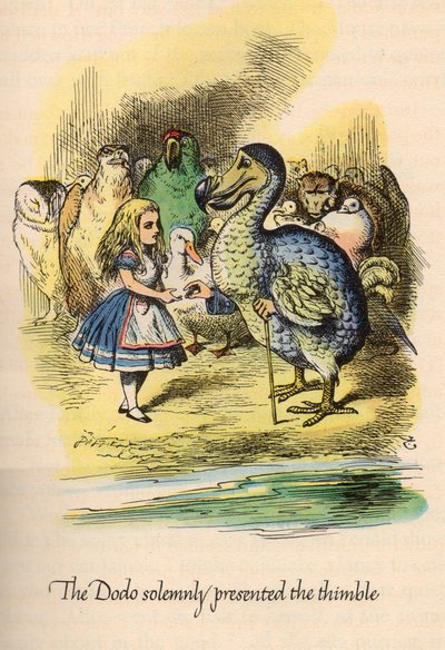 लुईस कैरोल द्वारा एलिस इन वंडरलैंड, जॉन टेनील द्वारा इलस्ट्रेटेड द्वारा अज्ञात