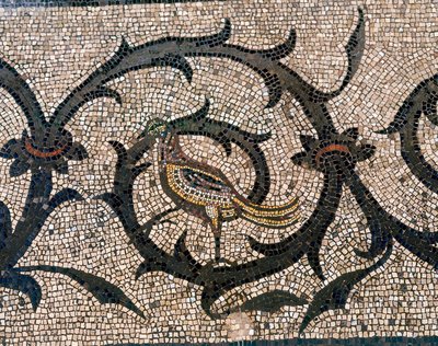 Aquileia, Udine . के प्रारंभिक ईसाई बेसिलिका के फर्श का विवरण द्वारा अज्ञात