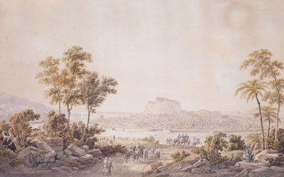 एथेंस, ग्रीस के शहर, C.1800 के आंकड़े द्वारा अज्ञात