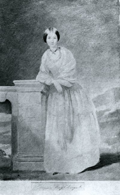 फ्लोरेंस नाइटिंगेल, अंग्रेजी नर्स और अस्पताल सुधारक, सी 1860 द्वारा अज्ञात