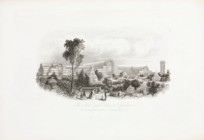 महान प्रदर्शनी 1851 #39;सिडेनहैम में नया क्रिस्टल पैलेस#39; द्वारा अनजान कलाकार