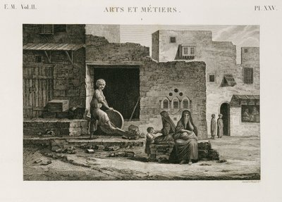 हार्डवेयर और आयरनमॉन्गरी नाइफ-ग्राइंडर, मिस्र, c 1798 द्वारा अज्ञात