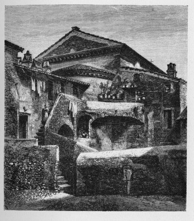 प्राचीन रोम का इतिहास। 1872 की रोम की नक्काशी द्वारा अज्ञात