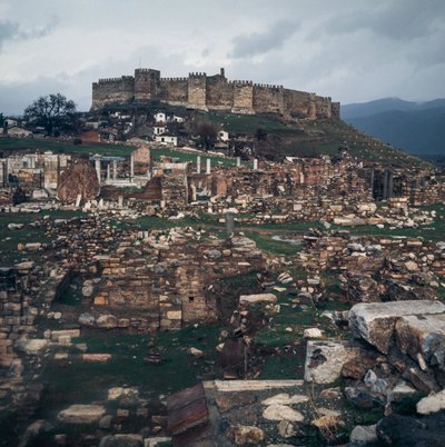 अयासुलुक, सेल्कुक, इज़मिर प्रांत, तुर्की का ओटोमन कैसल द्वारा अज्ञात कलाकार