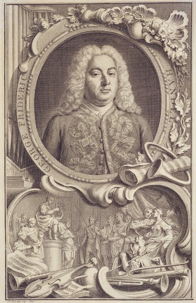 आरएम 7.एफ.5 जॉर्ज फ्रेडरिक हैंडेल (1685-1759), quot;मिस्र में इज़राइलquot; का अग्रभाग, जैकोबस हाउब्रेकेन (1698-1780) द्वारा उत्कीर्ण द्वारा अनजान कलाकार