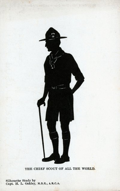 द चीफ स्काउट ऑफ़ द ऑल वर्ल्ड', बैडेन-पॉवेल, c 1930s द्वारा अज्ञात