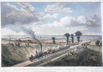 कैंटरबरी और व्हिटस्टेबल रेलवे, केंट का उद्घाटन, 3 मई 1830 द्वारा अज्ञात