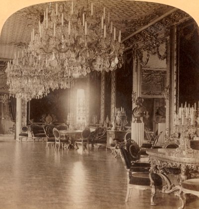 राजा ऑस्कर II के भव्य निवास में, रॉयल पैलेस स्टॉकहोम, स्वीडन, 1902। द्वारा अंडरवुड और अंडरवुड