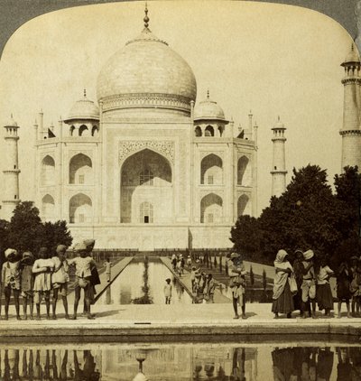 ताजमहल, आगरा, उत्तर प्रदेश, भारत। द्वारा अंडरवुड और अंडरवुड