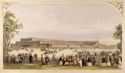 महान प्रदर्शनी, क्रिस्टल पैलेस, हाइड पार्क, लंदन, 1851 द्वारा अज्ञात