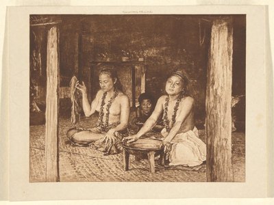 दो ताहिती लोग द्वारा अज्ञात