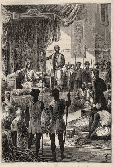 विलियम जॉर्ज ब्राउन (1768-1813) द्वारा मिस्र और निकट पूर्व की यात्रा (1792-1795): ब्राउन की मुलाकात दारफुर के सुल्तान एल्ड एल राशमैन (अब्द-एर-रहमान, जिसे एल-रचिद या जस्ट के नाम से जाना जाता है) से मिलता है। 1793 में एल फशर (अल-फशीर, सूडान) - "द ग्रेट& द्वारा अज्ञात कलाकार