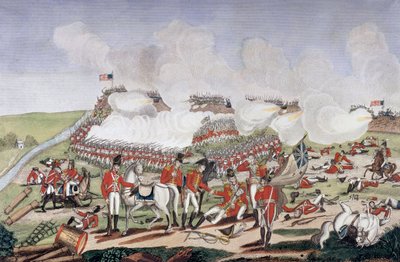 1812 का एंग्लो अमेरिकन युद्ध (स्वतंत्रता का दूसरा युद्ध): न्यू ऑरलियन्स (लुइसियाना, यूएसए) की लड़ाई के दौरान जनरल एडवर्ड पकेनहम (1778-1815) की मृत्यु द्वारा अज्ञात कलाकार