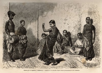 बायदेरेस (या देवदासी), मूल रूप से देवताओं की सेवक, एक मंदिर को समर्पित इन युवा लड़कियों ने एक निश्चित शिक्षा प्राप्त की, विशेष रूप से नृत्य में महारत हासिल की और कुछ विशेषाधिकारों का आनंद लिया, लेकिन उनकी स्थिति ब्राह्मण की वेट्रेस के रूप में और उनके साथ थ द्वारा अज्ञात कलाकार