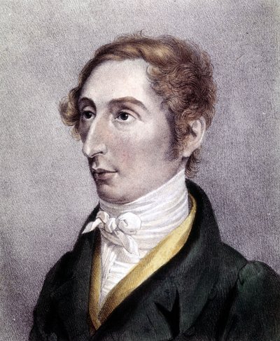 कार्ल मैरी वॉन वेबर, जर्मन संगीतकार (1786-1826) द्वारा अज्ञात कलाकार