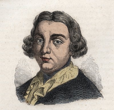 कार्लो गोल्डोनी (1707-1793), इतालवी नाटककार द्वारा अज्ञात कलाकार