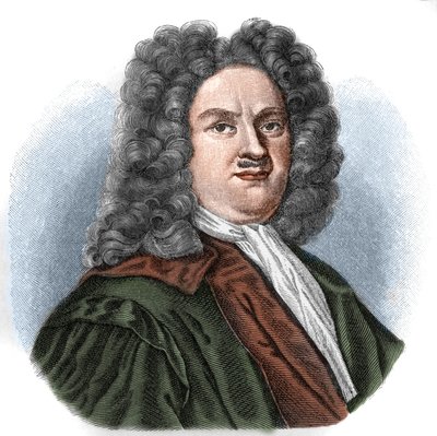 क्रिश्चियन थॉमसियस (1655-1728) जर्मन न्यायविद और दार्शनिक। द्वारा अज्ञात कलाकार