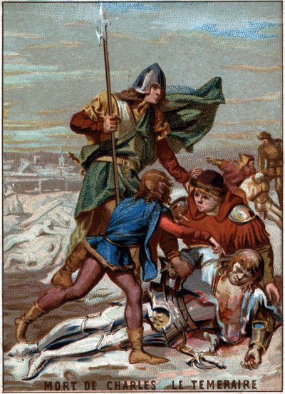चार्ल्स द टेमेरायर की मृत्यु (1433-1477), ड्यूक ऑफ बरगंडी द्वारा अज्ञात कलाकार