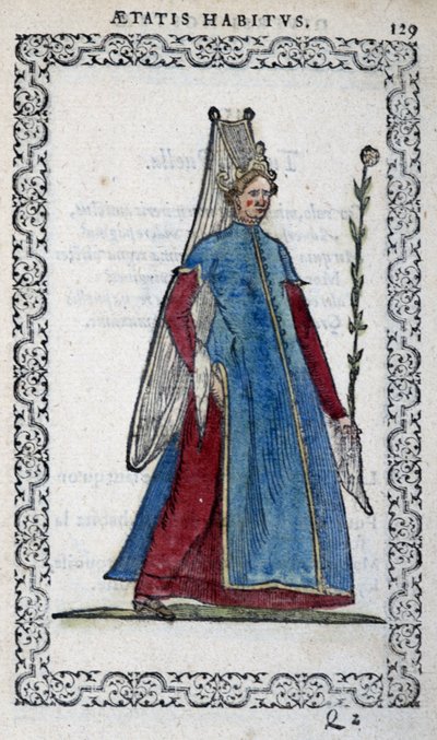 Demoiselle de Turk - "" कपड़े और पुतले "" में जीन Sulperius . द्वारा द्वारा अज्ञात कलाकार