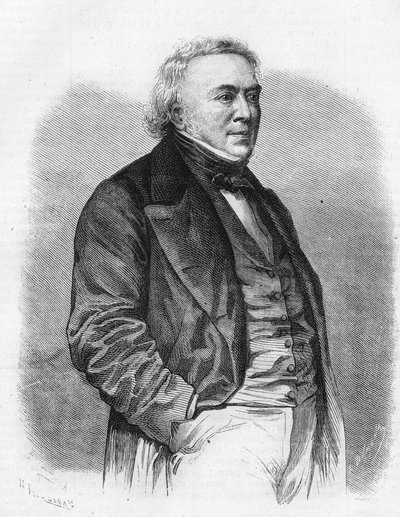 डॉ रेयर (1793-1867)। द्वारा अज्ञात कलाकार