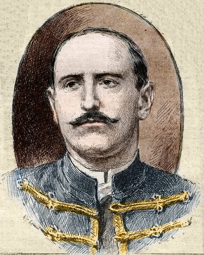 ड्रेफस केस: अल्फ्रेड ड्रेफस (1859-1935) का चित्र 1899 में रेनेस परीक्षण के दौरान उनके पतन के बाद। द्वारा अज्ञात कलाकार
