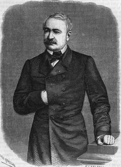 फर्डिनेंड डी लेसेप्स (1805-1894), फ्रांसीसी राजनयिक और प्रशासक। द्वारा अज्ञात कलाकार